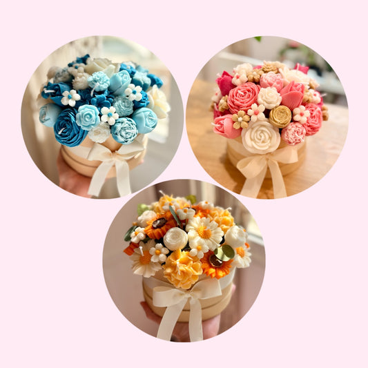 Elegant XL candle bouquet