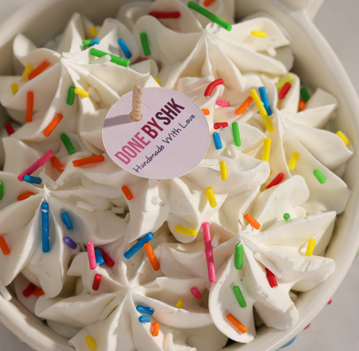 Sprinkles birthday candle 🧁