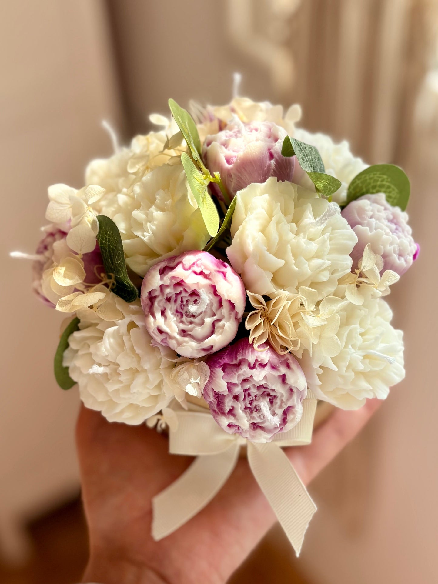 candle bouquet 🌸