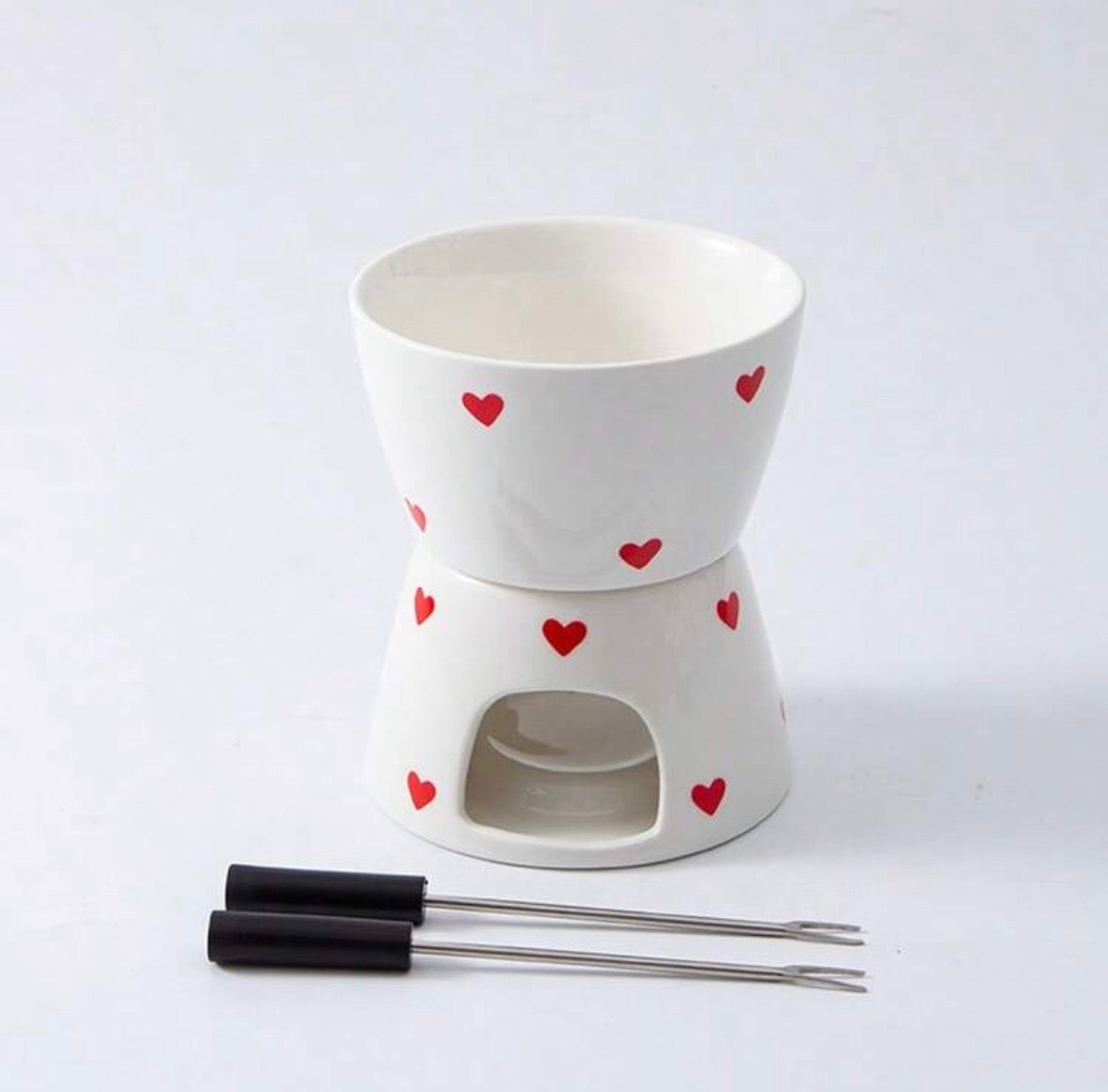 Heart candle melter