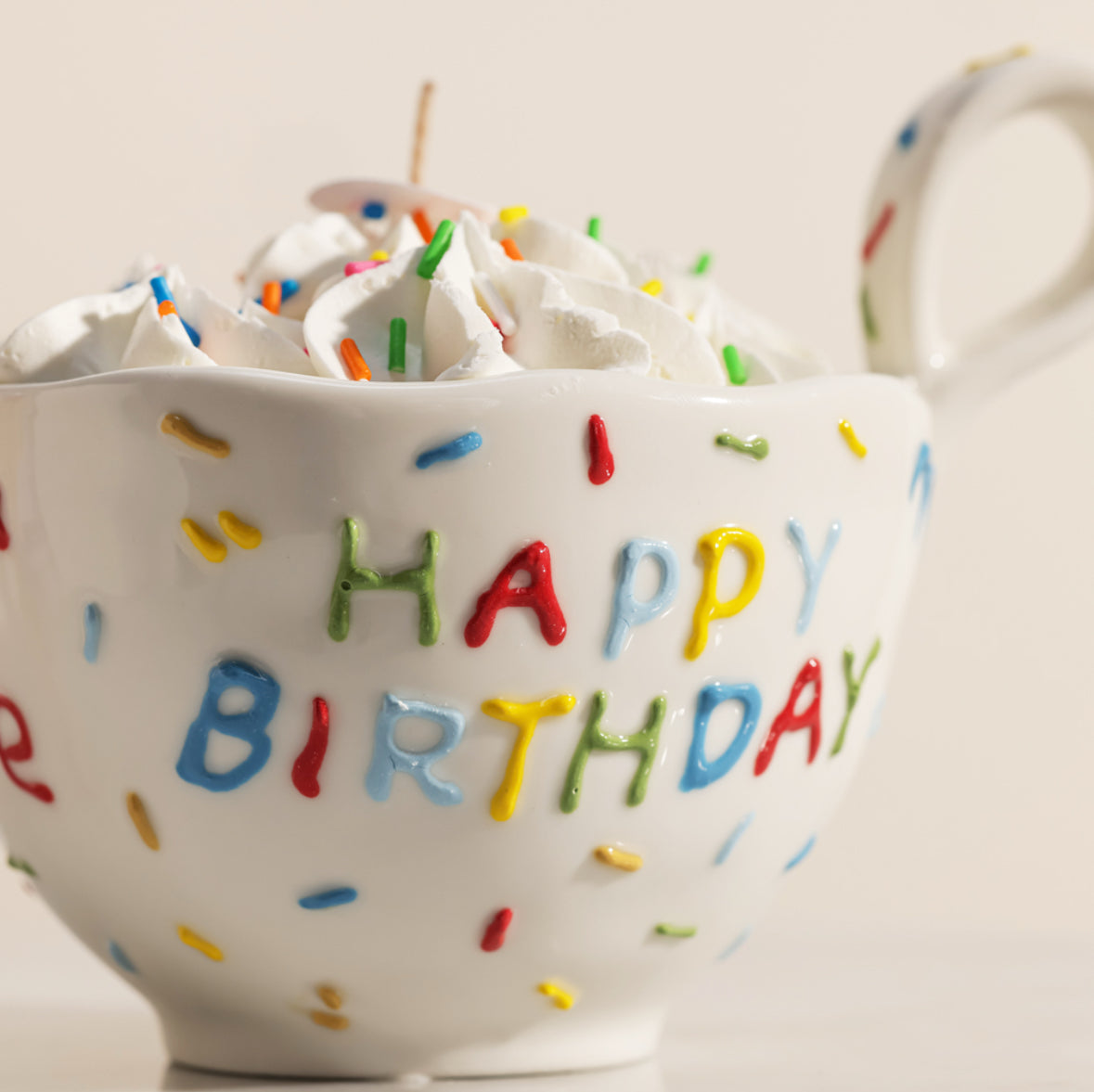 Sprinkles birthday candle 🧁