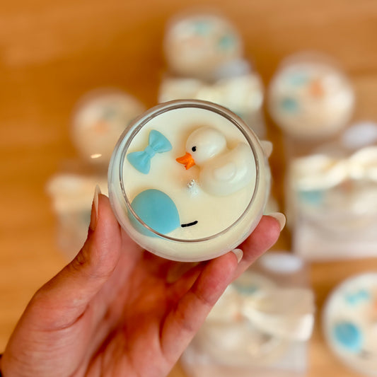 Duck candle giveaways