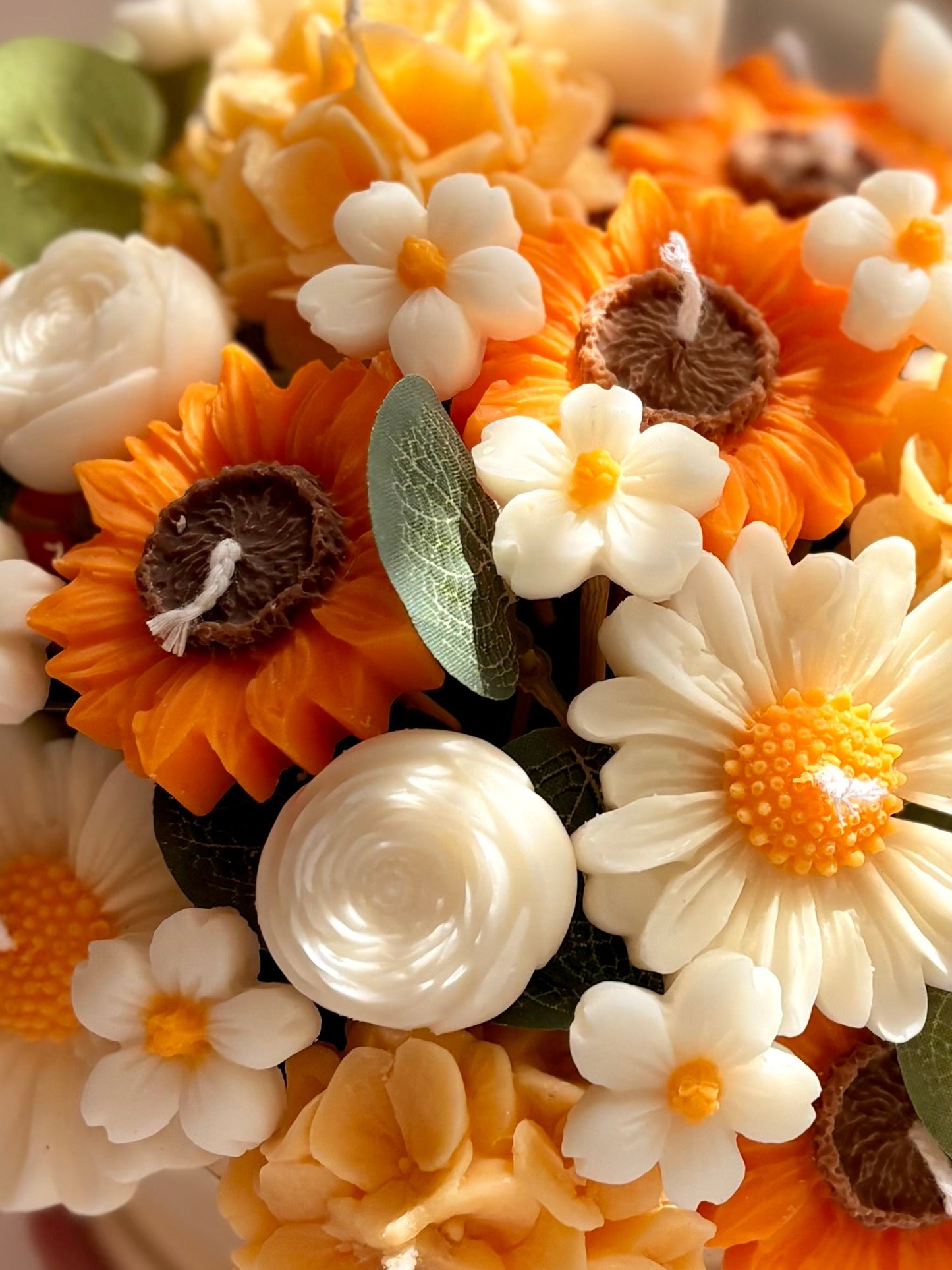 Elegant XL candle bouquet