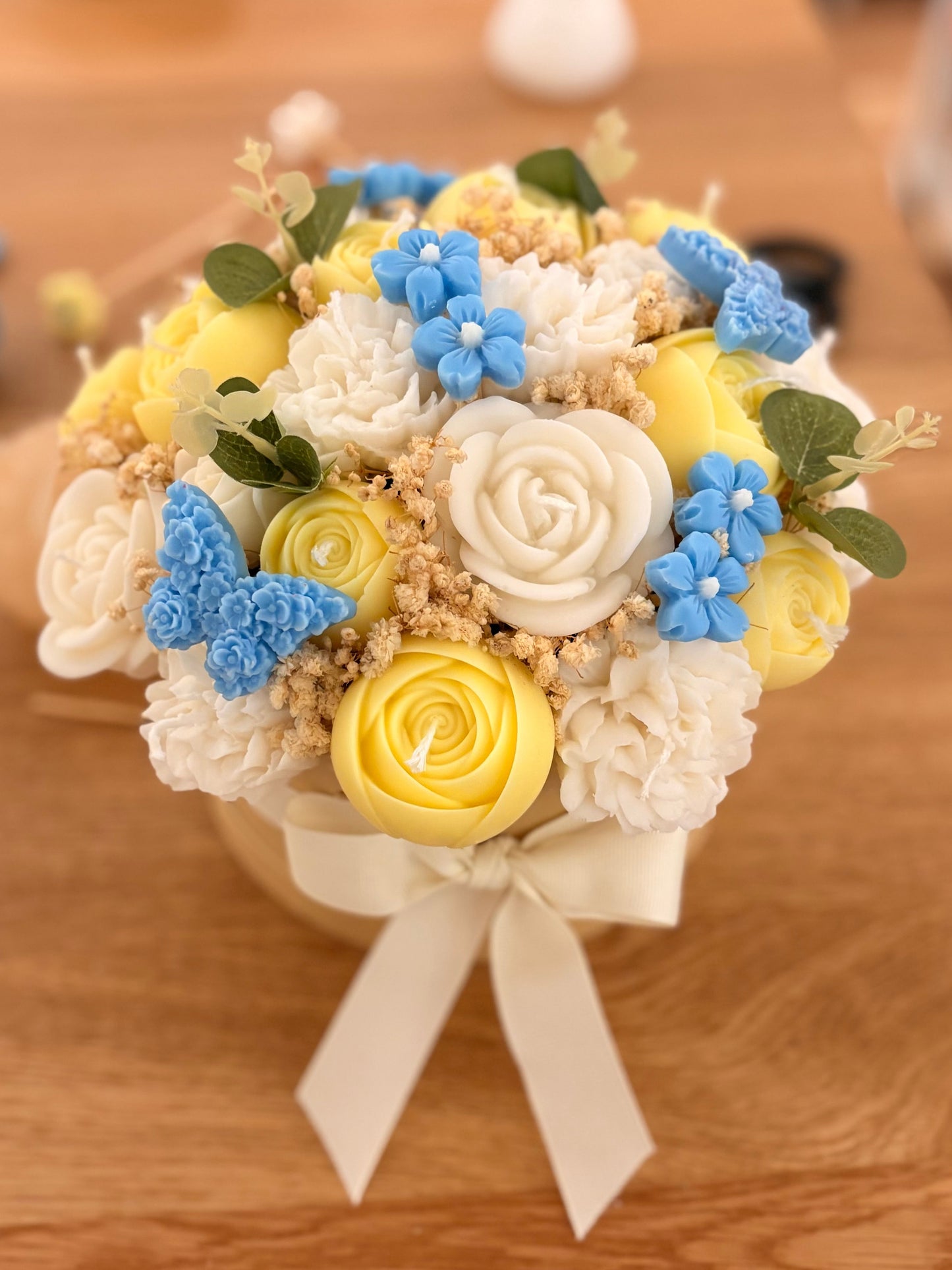 Colorful XL candle bouquet