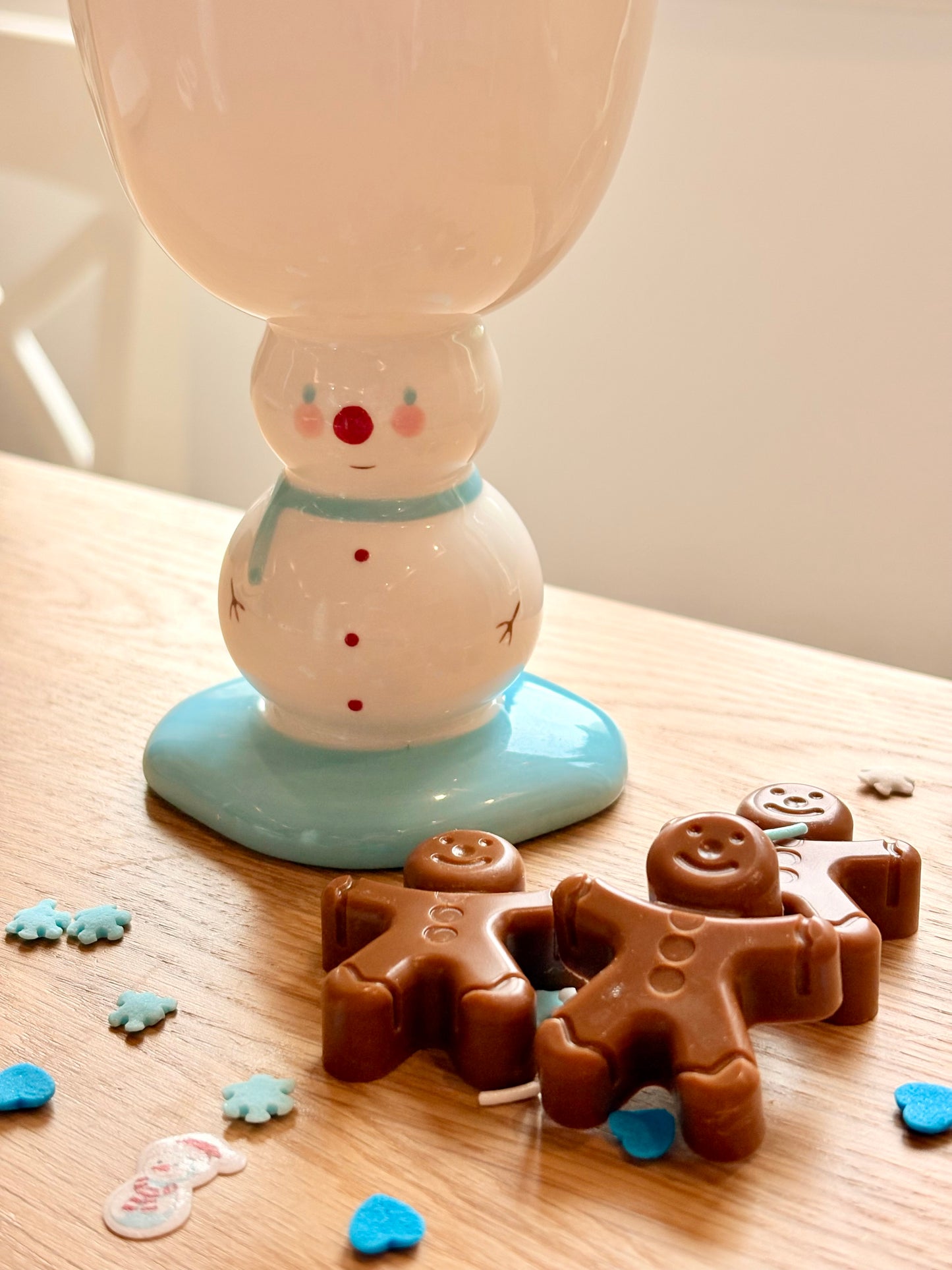 شمعة كوب الشتاء