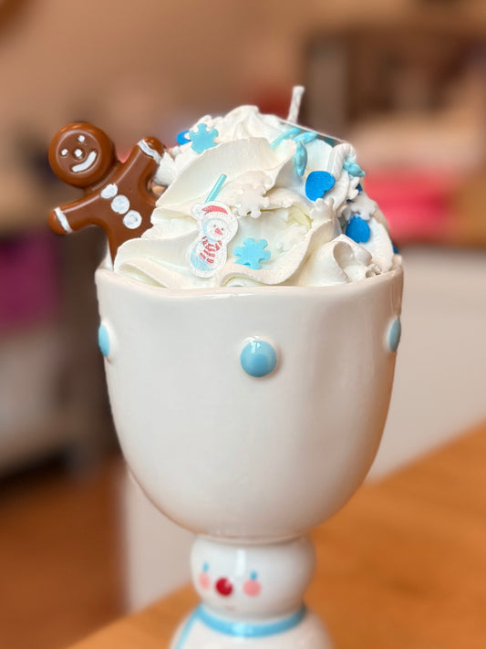 شمعة كوب الشتاء