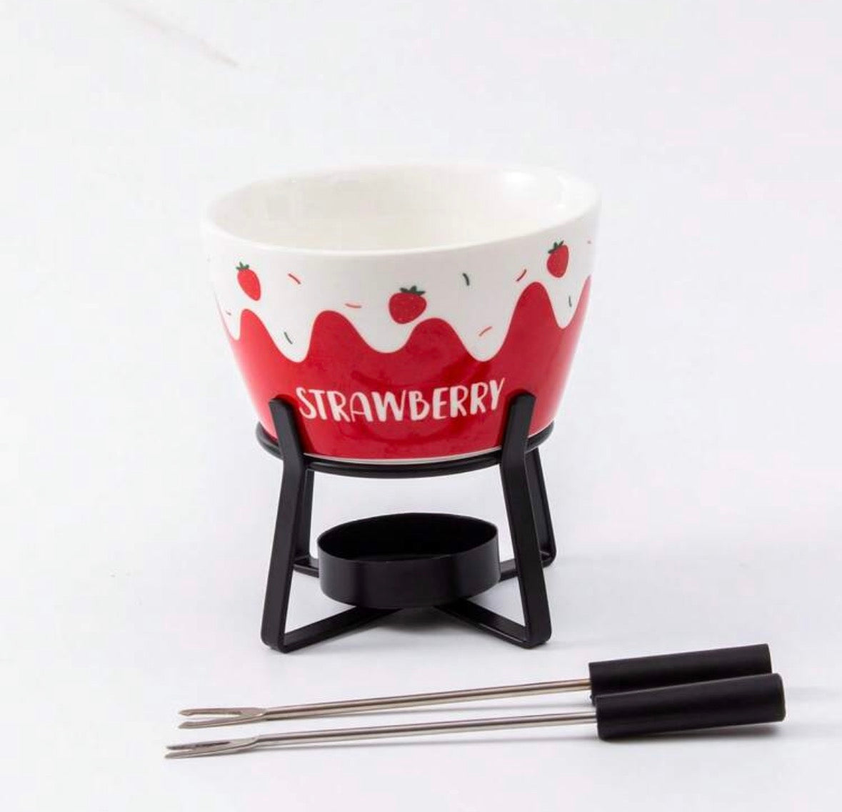 Fondue candle melter