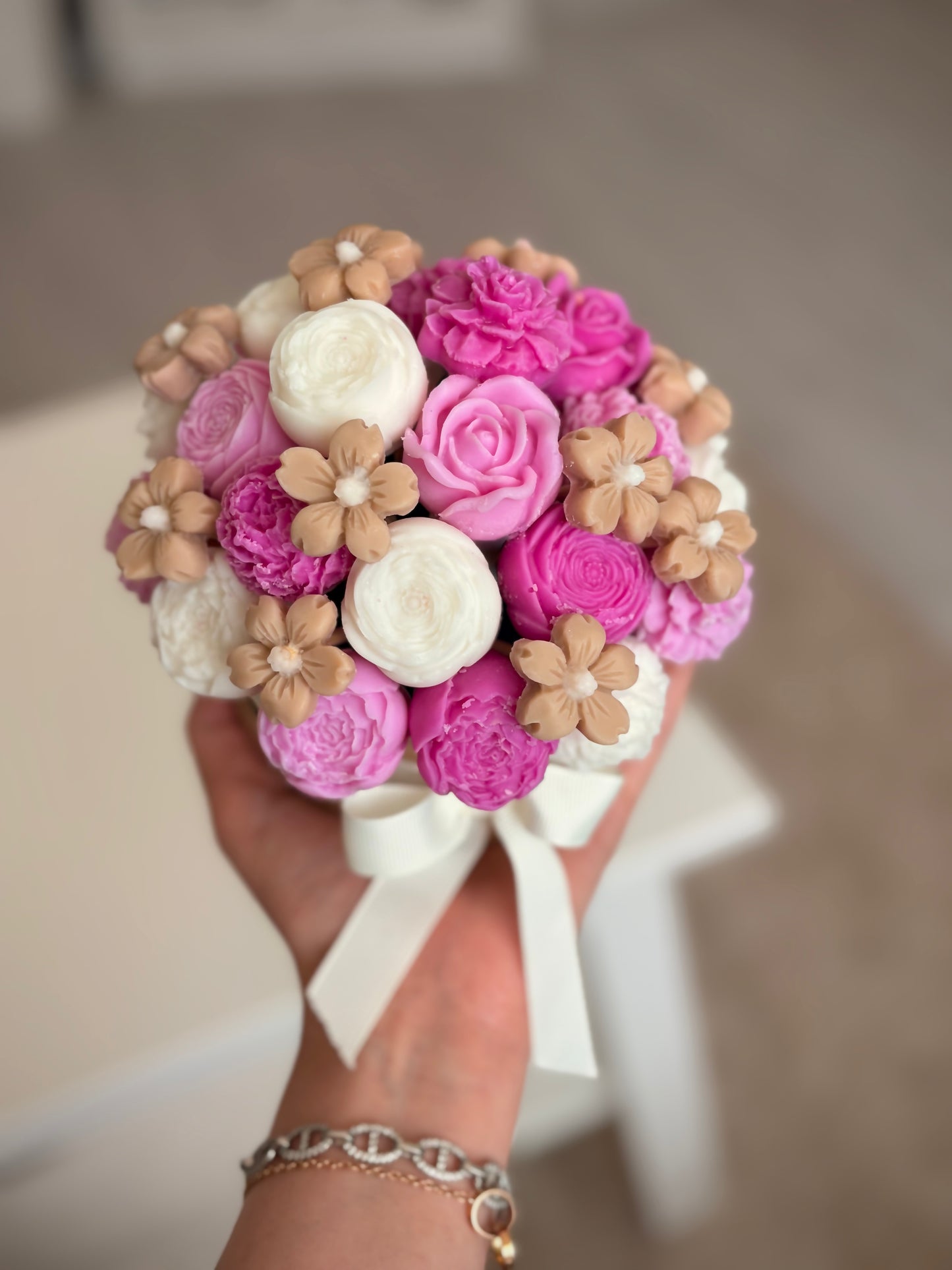 Bloom small Candle Bouquet