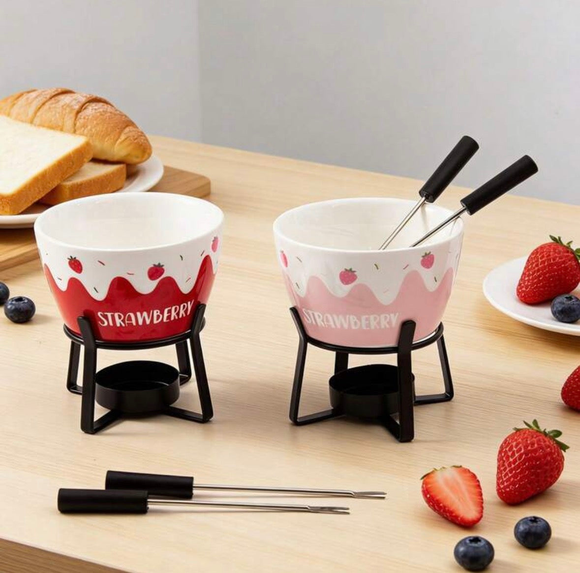 Fondue candle melter