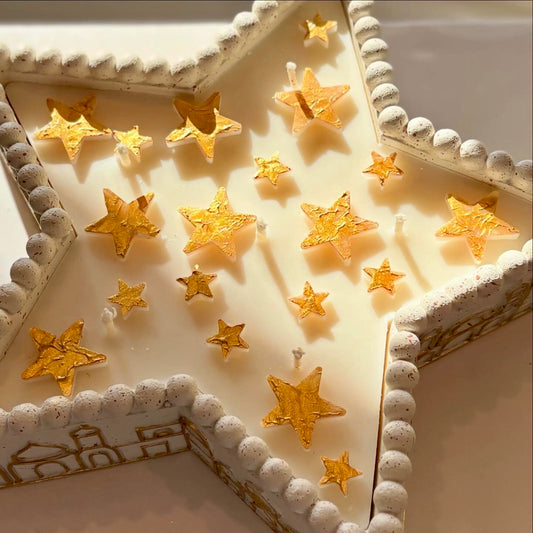 Ramadan star XL candle