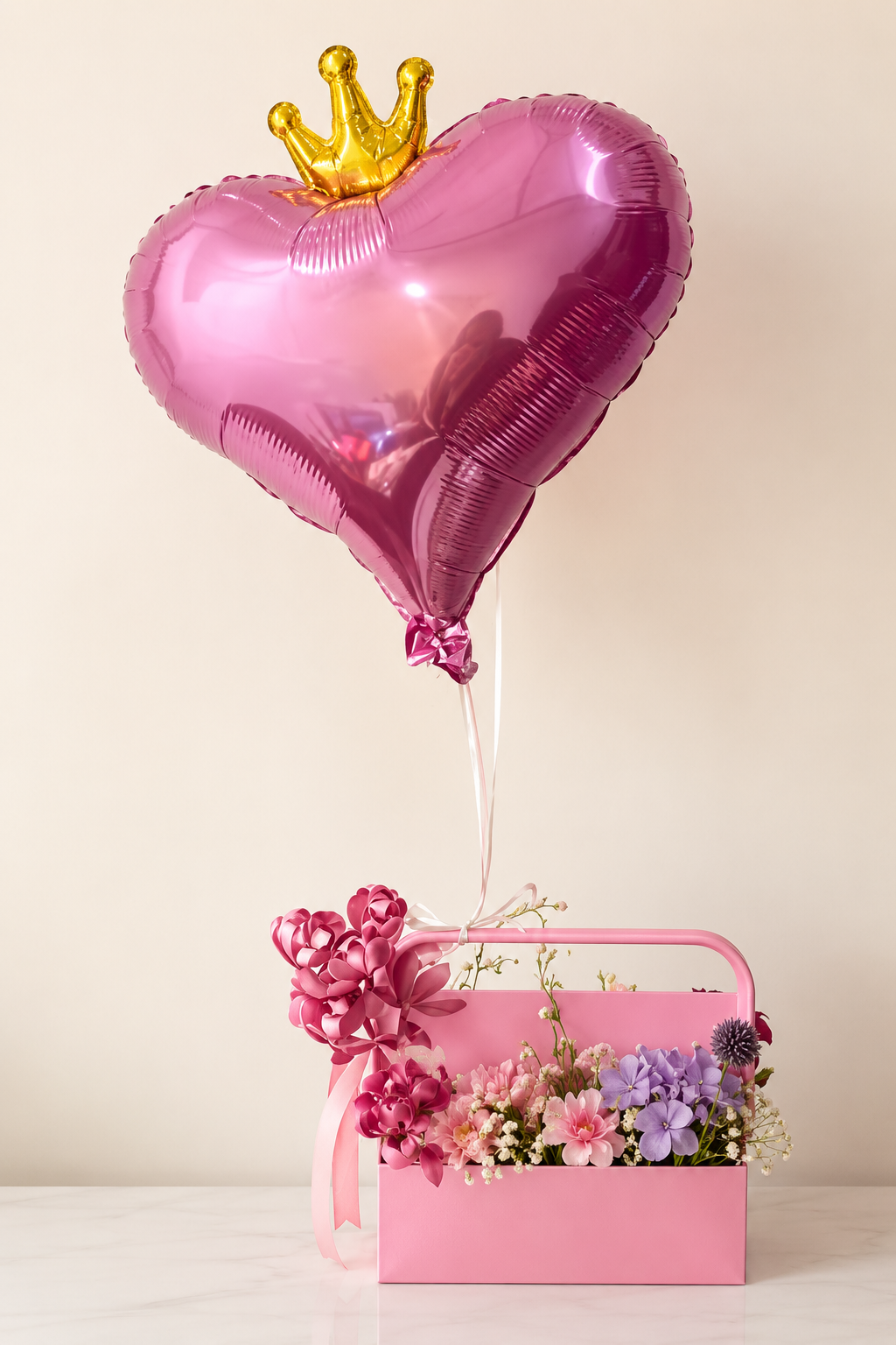 Queen heart balloon