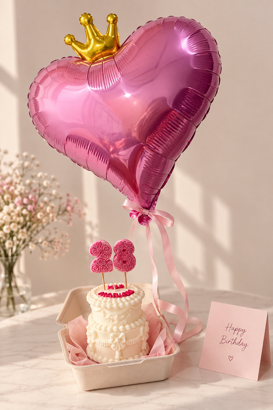 Queen heart balloon