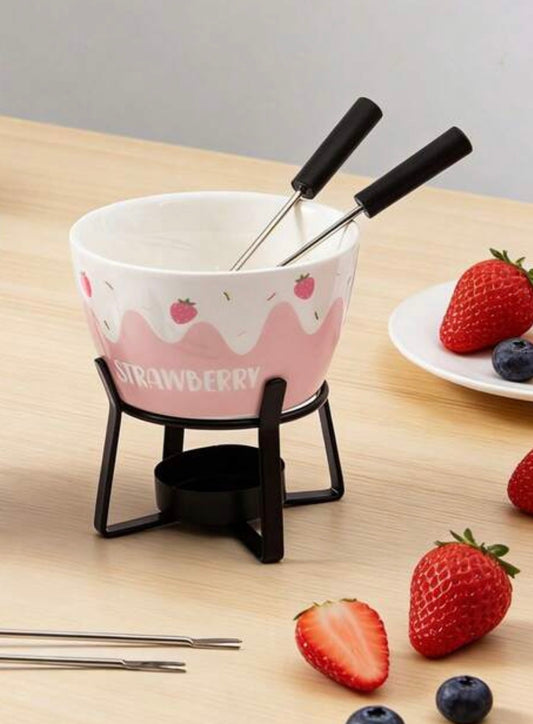 Fondue candle warmer
