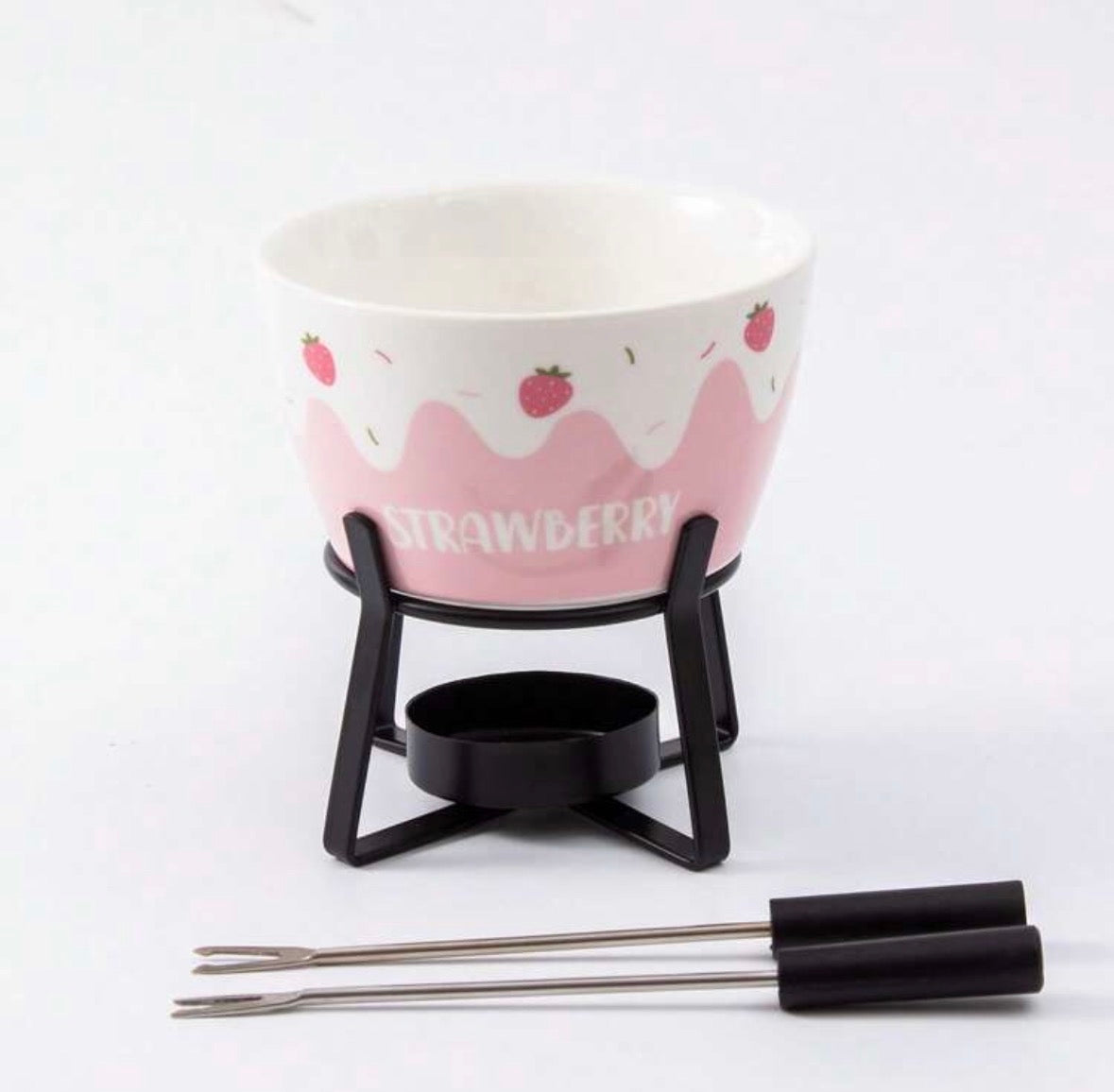 Fondue candle melter