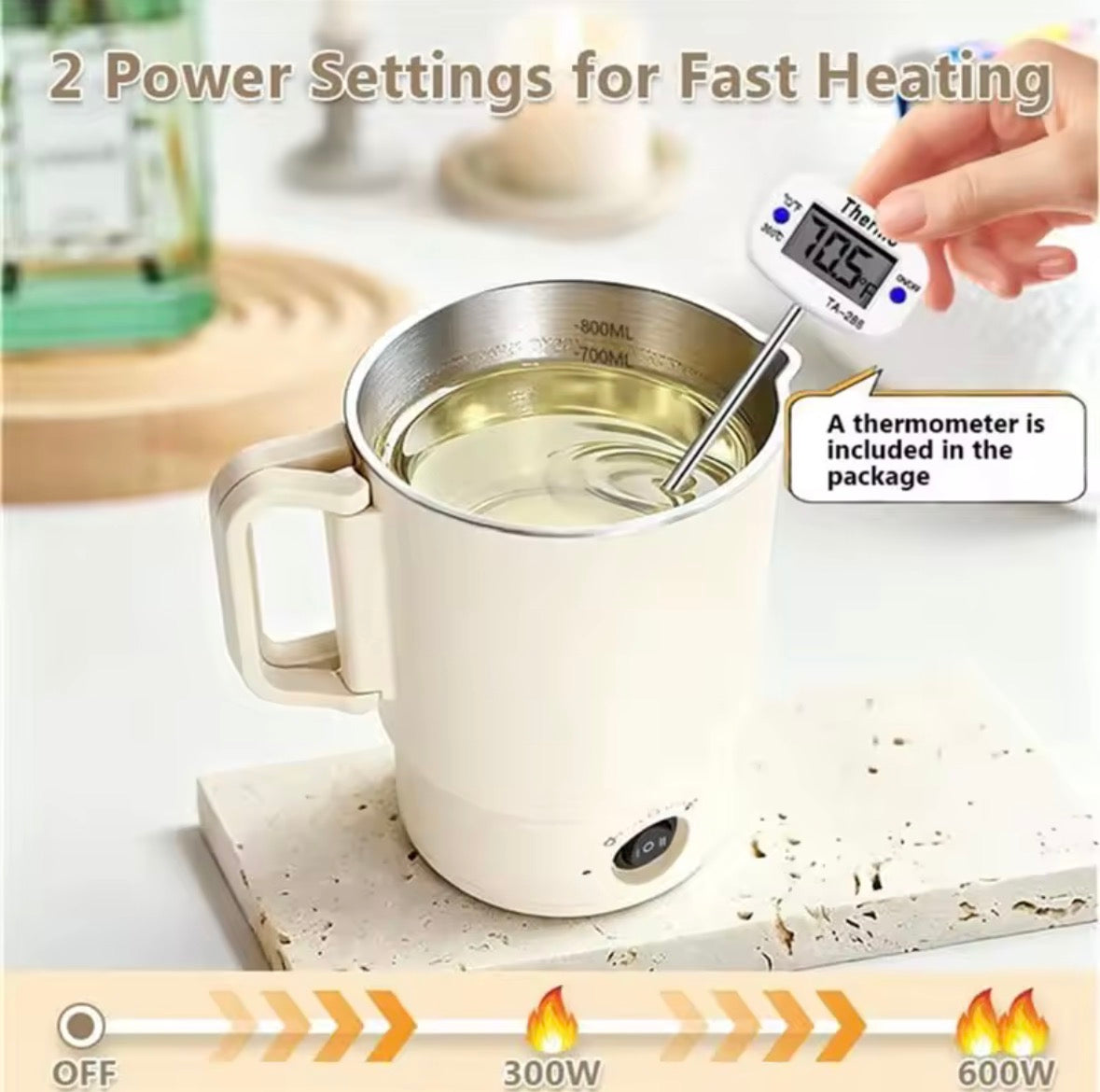 Candle making melter