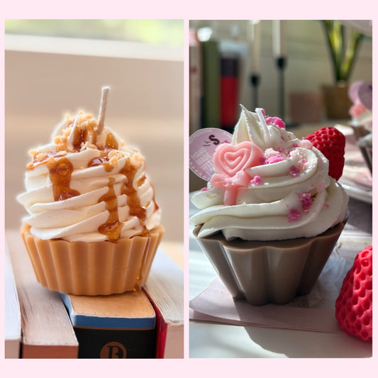 Cupcake candle