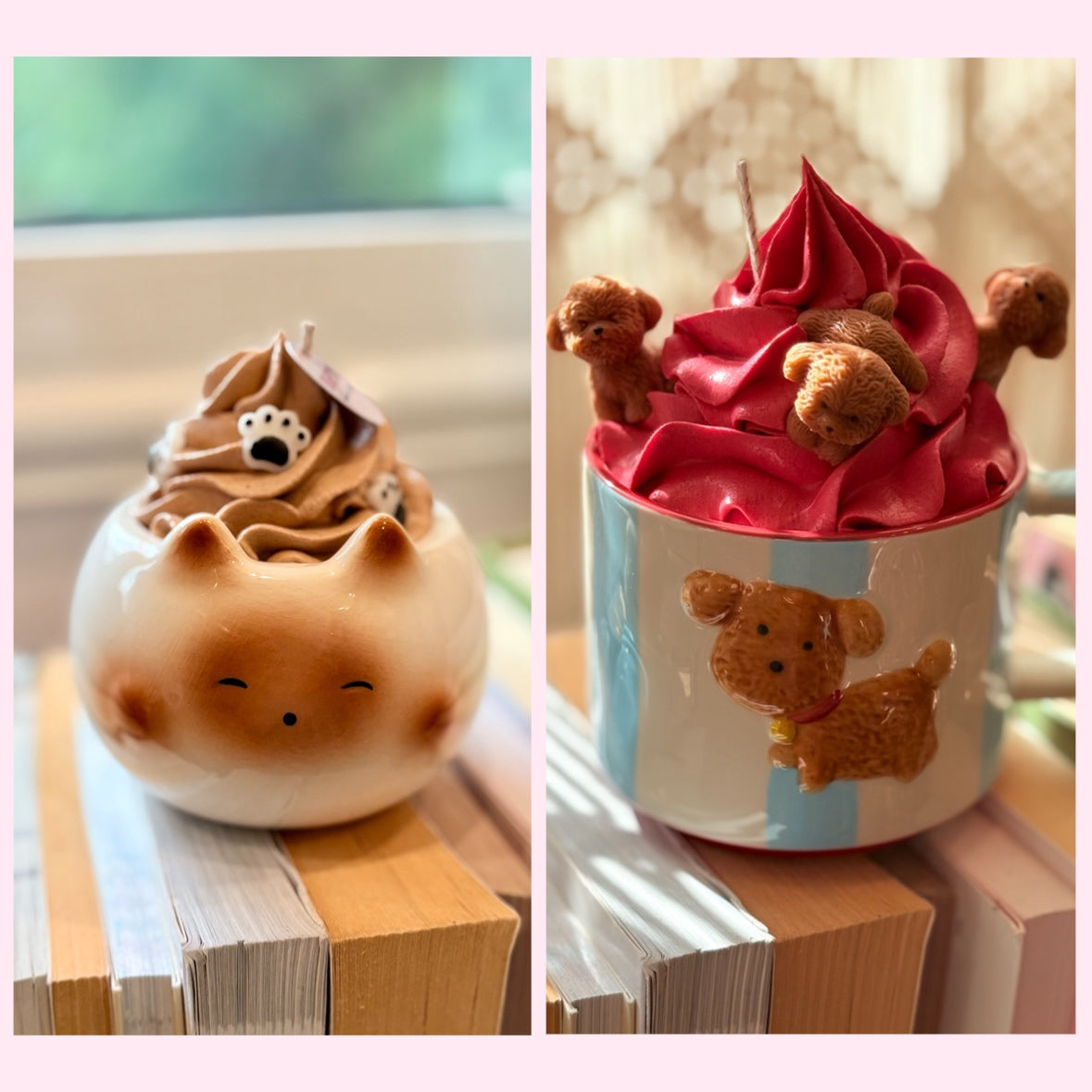 Pet lovers candles 🐾 🐶🐈