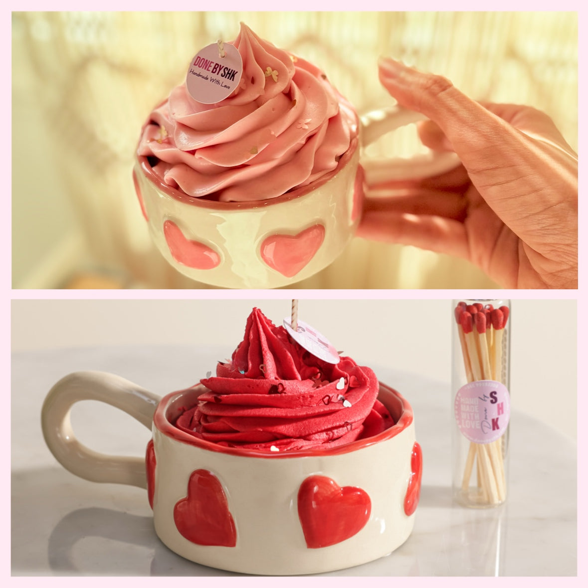 Love candle ♥️💗